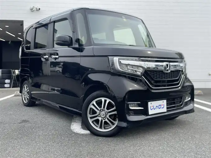 新着情報“Ｎ－ＢＯＸカスタムG・Lホンダセンシング”2017年式クリスタルブラックパール入荷しました！