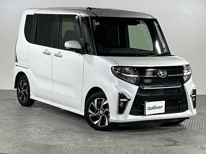 新着情報“タントカスタムX”2019年式シャイニングホワイトパール入荷しました！