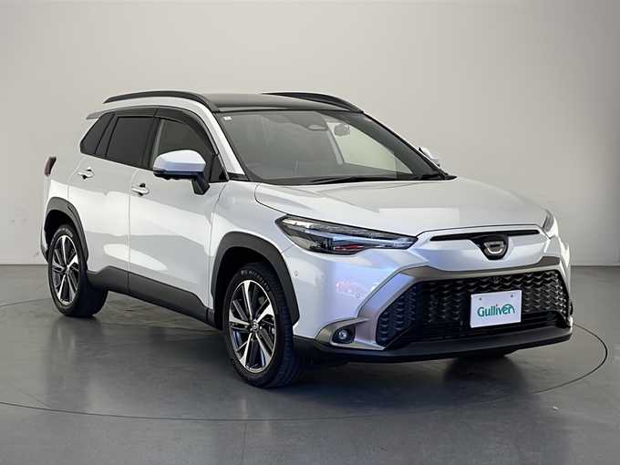新着情報“カローラクロスハイブリッド Z”2024年式プラチナホワイトパールマイカ入荷しました！