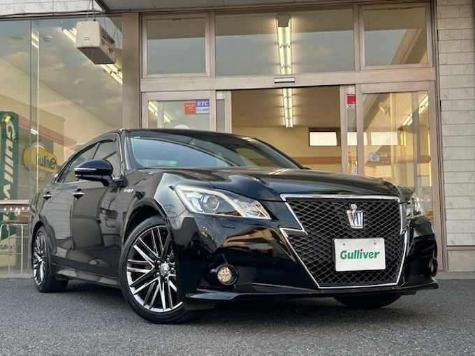 新着情報“クラウンハイブリッドアスリートG”2015年式ブラック入荷しました！