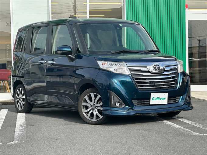新着情報“ルーミーカスタムG－T”2018年式ブラックマイカメタリック/レーザーブルークリスタルシャイン 2トーン入荷しました！