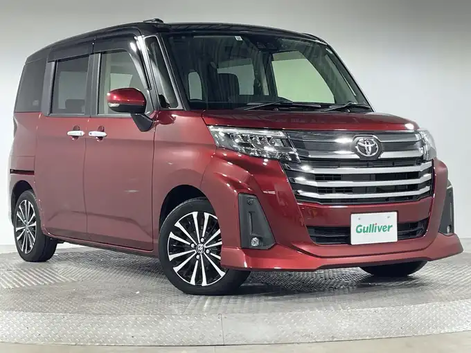 新着情報“ルーミーカスタムG－T”2021年式ブラックマイカメタリック/ファイアークォーツレッドメタリック入荷しました！