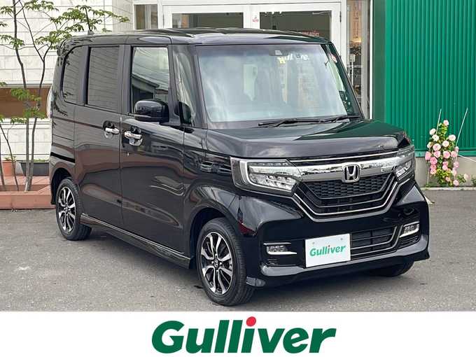 新着情報“Ｎ－ＢＯＸカスタムG・Lホンダセンシング”2020年式クリスタルブラックパール入荷しました！