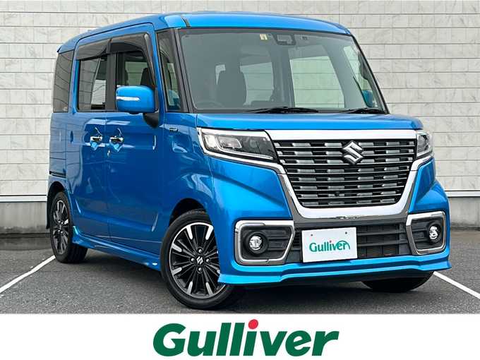 新着情報“スペーシアカスタムハイブリッドXS 衝突被害軽減ブレーキ非装着車”2018年式ブリスクブルーM入荷しました！