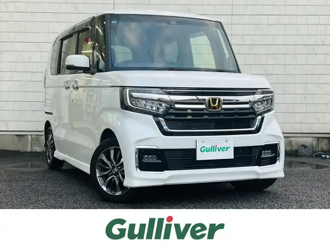 新着情報“Ｎ－ＢＯＸカスタムL”2021年式プラチナホワイトパール入荷しました！