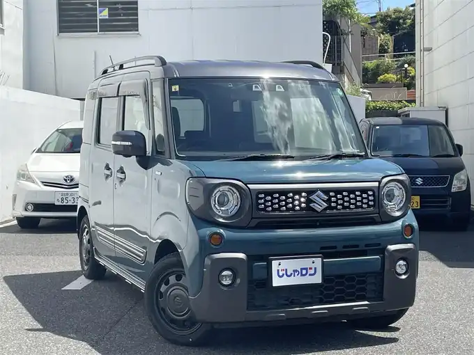 新着情報“スペーシアギアハイブリッドXZ ターボ”2020年式デニムブルー ガンメタリック 2トーン入荷しました！