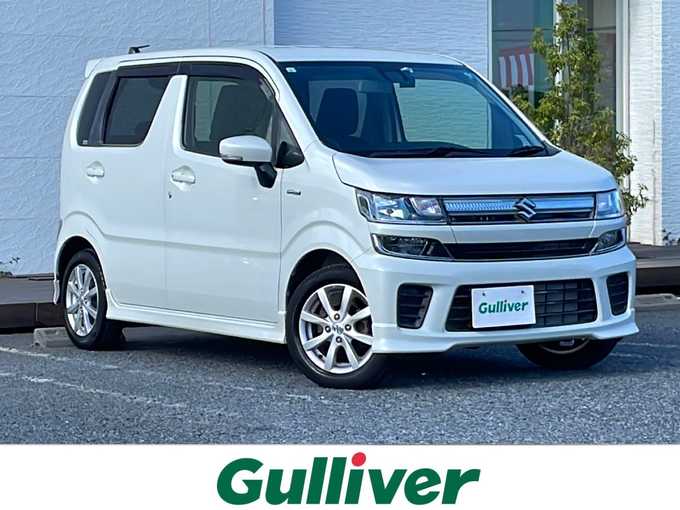 新着情報“ワゴンＲハイブリッドFZ セーフティパッケージ装着車”2019年式ピュアホワイトP入荷しました！