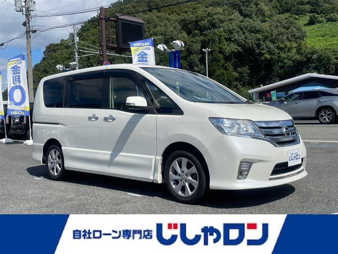 新着情報“セレナハイウェイスター Vセレクション”2012年式ブリリアントホワイトパール入荷しました！