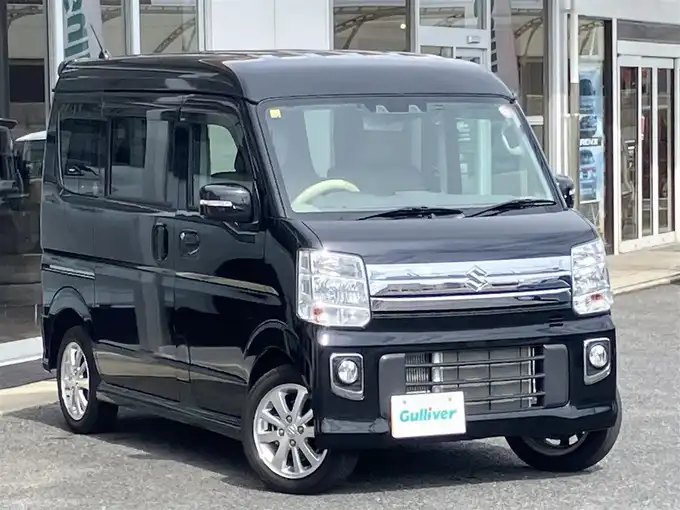 新着情報“エブリイワゴンPZターボスペシャル ハイルーフ”2023年式ブルーイッシュブラックパール3入荷しました！