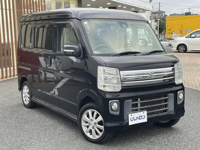 新着情報“エブリイワゴンPZターボスペシャル ハイルーフ”2017年式ブルーイッシュブラックパール3入荷しました！