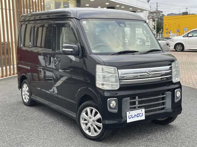 新着情報“エブリイワゴンPZターボスペシャル ハイルーフ”2017年式ブルーイッシュブラックパール3入荷しました！