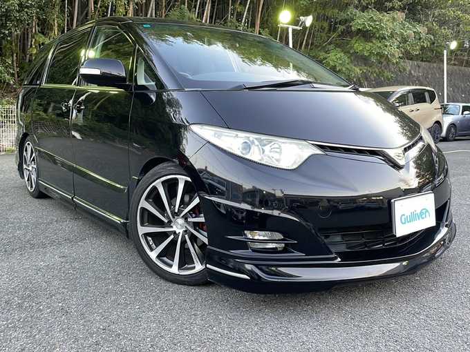 新着情報“エスティマアエラス”2008年式ブラック入荷しました！