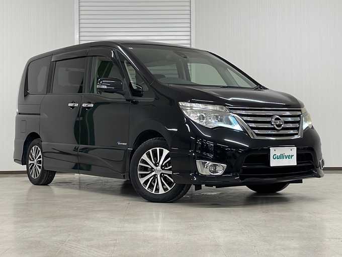 新着情報“セレナハイウェイスター Vセレクション+セーフティⅡ S－ハイブリッド”2016年式ダイヤモンドブラック入荷しました！