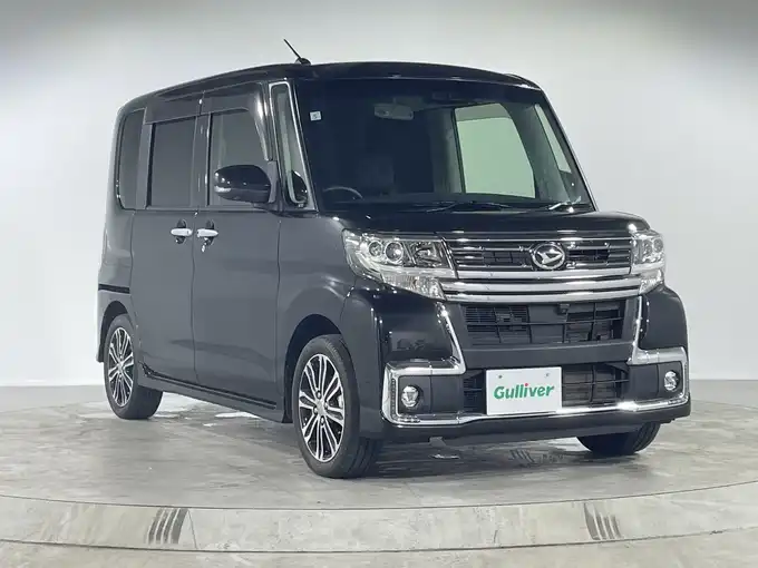 新着情報“タントカスタムRS トップエディションSAⅢ”2018年式ブラックマイカメタリック入荷しました！