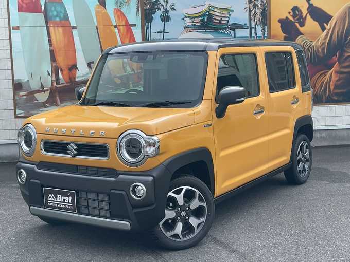 新着情報“ハスラーハイブリッドX”2024年式アクティブイエロー/ガンメタリック2トーン入荷しました！