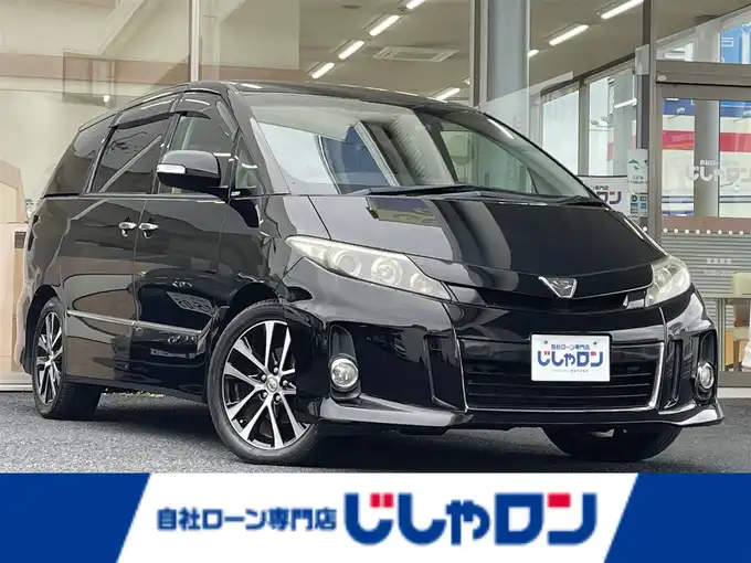 新着情報“エスティマアエラス プレミアムエディション”2014年式ブラック入荷しました！
