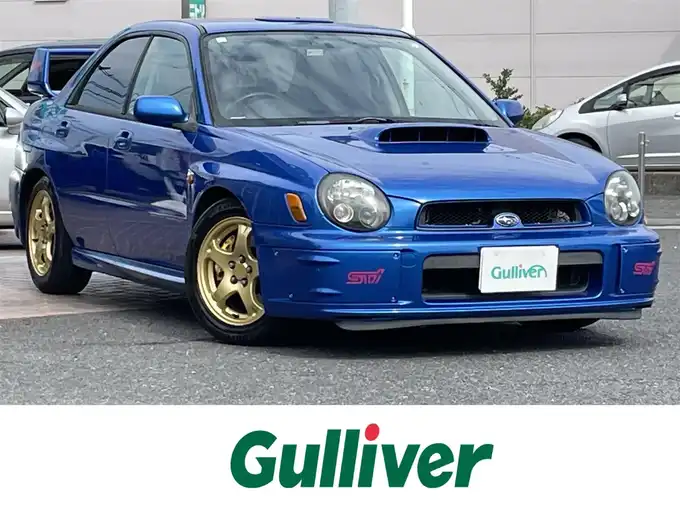 新着情報“インプレッサ ＷＲＸSTi プロドライブスタイル”2002年式WRブルーマイカ入荷しました！