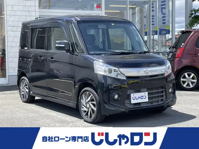 新着情報“スペーシアカスタムTS”2014年式ブルーイッシュブラックパール3入荷しました！