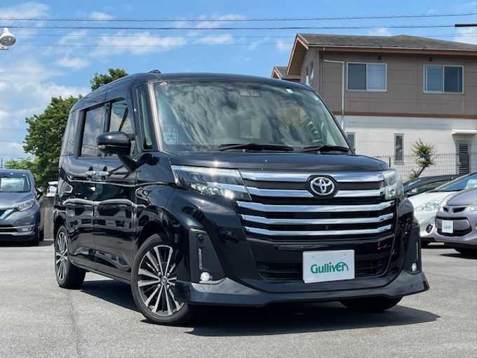 新着情報“ルーミーカスタムG－T”2022年式ブラックマイカメタリック入荷しました！