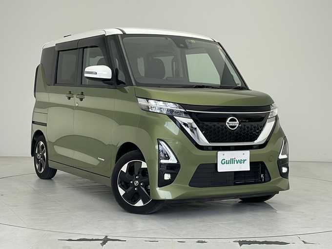 新着情報“ルークスハイウェイスター X”2023年式ホワイトソリッド/プレミアムオリーブM入荷しました！