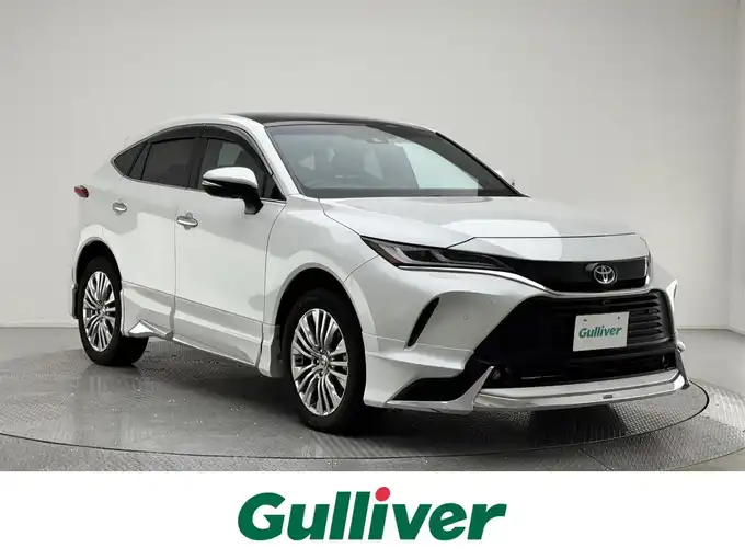 新着情報“ハリアーハイブリッドZ レザーパッケージ”2023年式プラチナホワイトパールマイカ入荷しました！