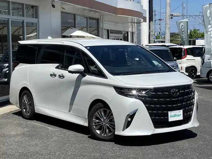 新着情報“アルファードZ”2024年式プラチナホワイトパールマイカ入荷しました！