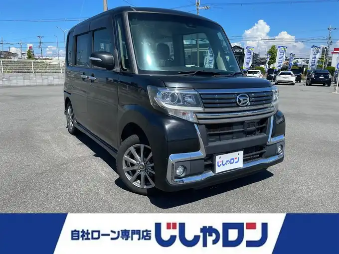 新着情報“タントカスタムX トップエディションSAⅡ”2016年式ブラックマイカメタリック入荷しました！