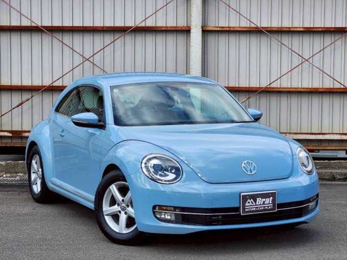 新着情報“ザ・ビートルデザインレザーパッケージ”2012年式青入荷しました！