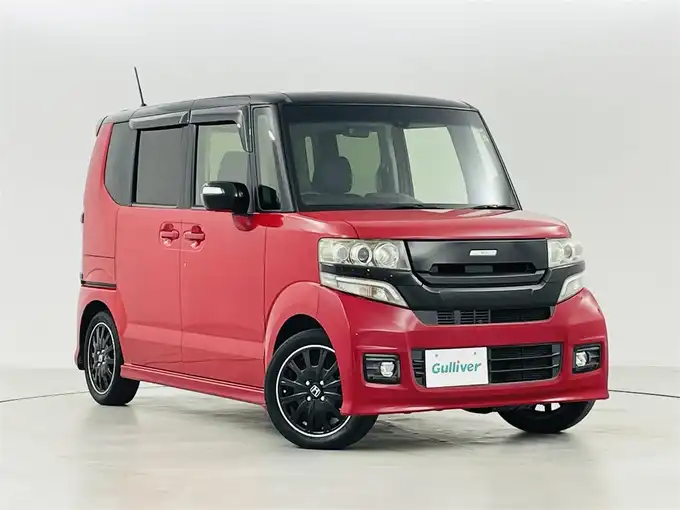 新着情報“Ｎ－ＢＯＸカスタムG・ターボLパッケージ”2016年式ミラノレッド入荷しました！