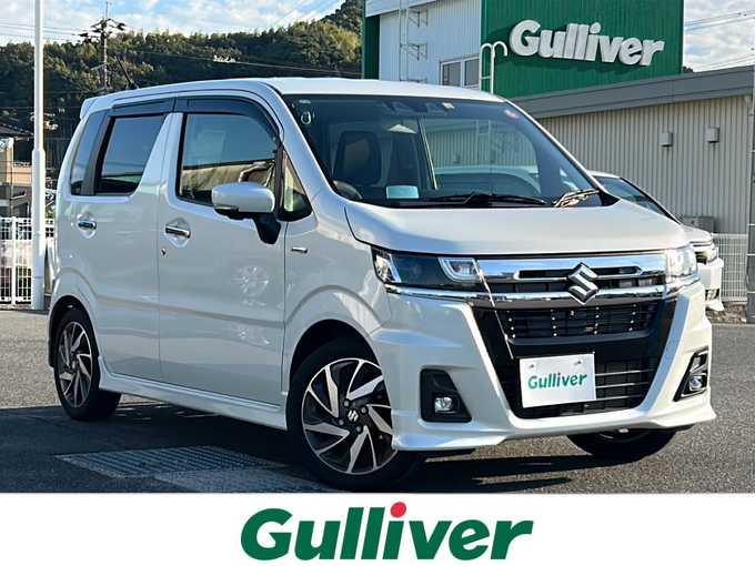 新着情報“ワゴンＲカスタムＺハイブリッドZX アップグレードパッケージ装着車”2022年式ピュアホワイトP入荷しました！