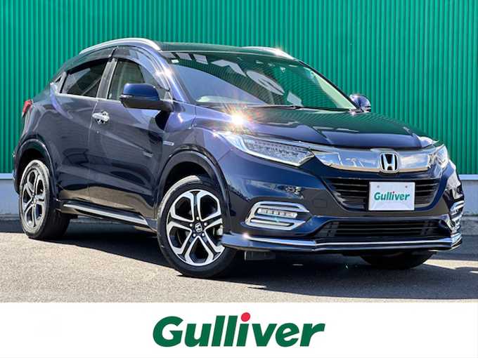 新着情報“ヴェゼルハイブリッドZ・ホンダセンシング”2019年式ミッドナイトブルービームM入荷しました！