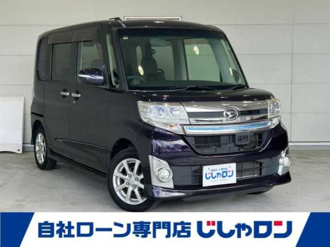新着情報“タントカスタムX トップエディションSA”2014年式ナイトシャドーパープルクリスタルM入荷しました！