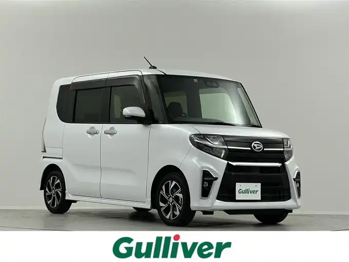 新着情報“タントカスタムX”2019年式シャイニングホワイトパール入荷しました！