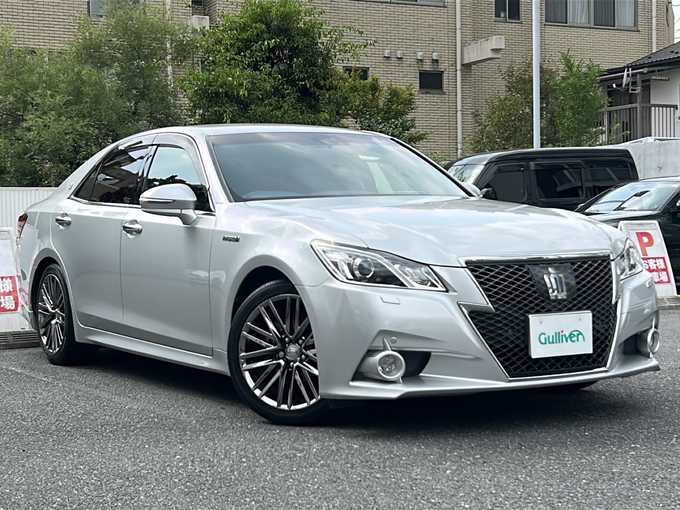 新着情報“クラウンハイブリッドアスリートG”2014年式シルバーM入荷しました！