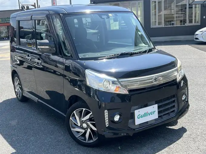 新着情報“スペーシアカスタムJスタイル”2014年式ブルーイッシュブラックパール3入荷しました！