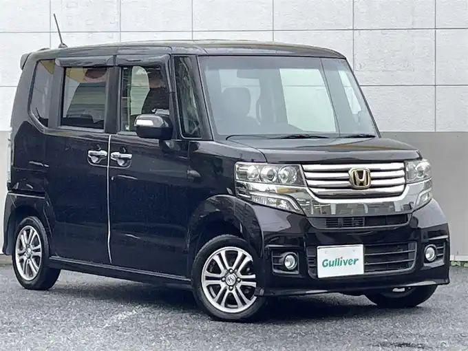 新着情報“Ｎ－ＢＯＸカスタムG・Lパッケージ”2013年式プレミアムゴールドパープルパール入荷しました！