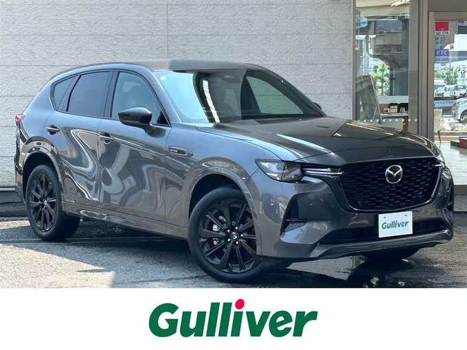 新着情報“ＣＸ－６０XD－ハイブリッド エクスクルーシブスポーツ”2023年式マシーングレープレミアムM入荷しました！