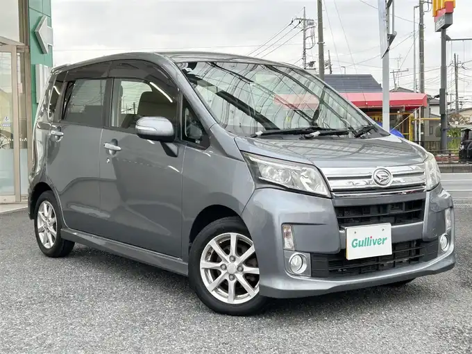 新着情報“ムーヴカスタム X SA”2013年式リキッドシルバーM入荷しました！