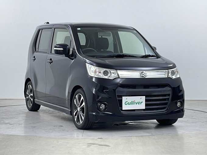新着情報“ワゴンＲスティングレーT CDプレーヤー装着車”2013年式ブルーイッシュブラックパール3入荷しました！