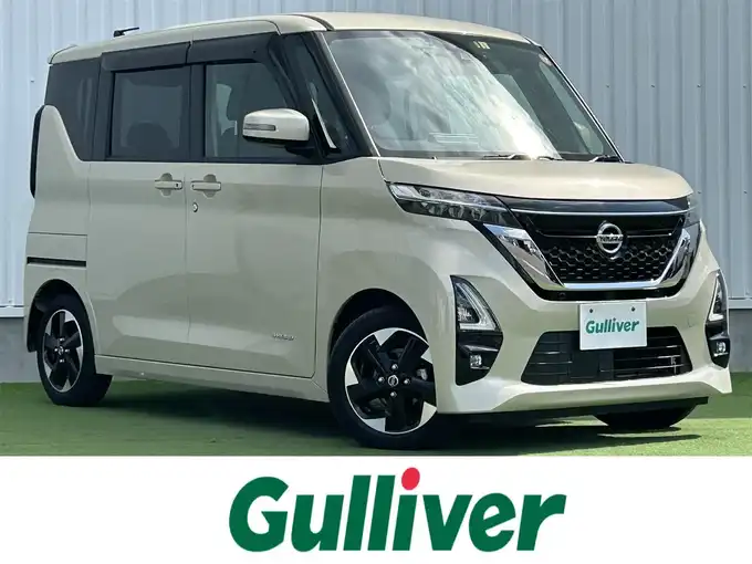 新着情報“ルークスハイウェイスター X”2023年式フローズンバニラパール入荷しました！