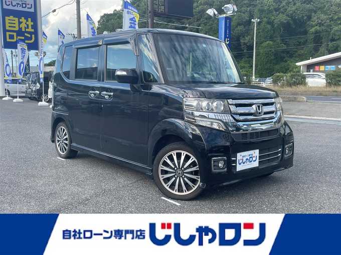 新着情報“Ｎ－ＢＯＸカスタムG・ターボLパッケージ”2015年式スマートブラック入荷しました！