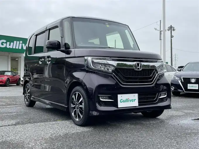 新着情報“Ｎ－ＢＯＸカスタムG・Lホンダセンシング”2019年式プレミアムベルベットパープル・パール入荷しました！