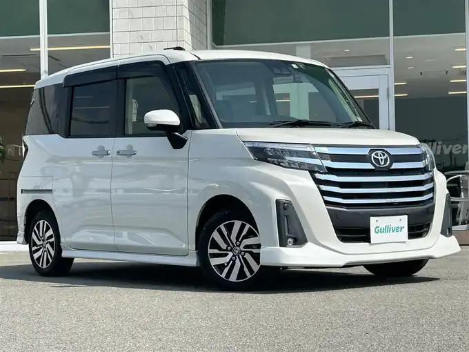 新着情報“ルーミーカスタムG”2022年式パールホワイトⅢ入荷しました！