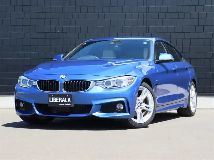 新着情報“４シリーズ420iグランクーペ Mスポーツ”2015年式エストリル・ブルー入荷しました！