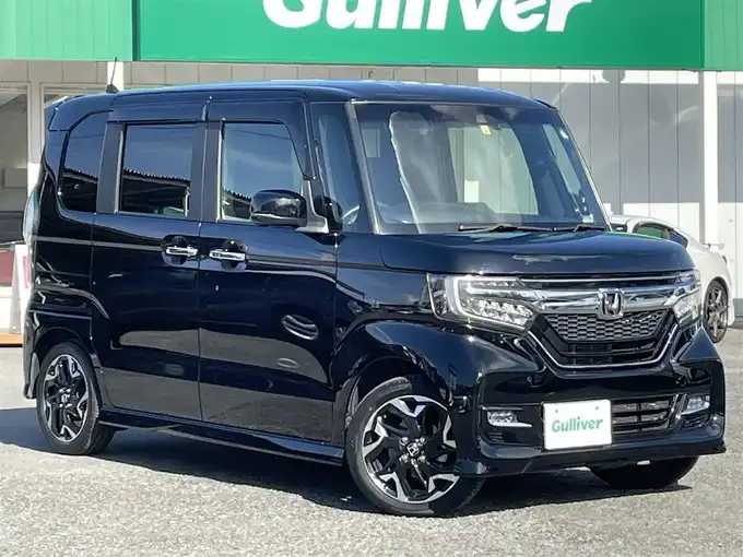 新着情報“Ｎ－ＢＯＸカスタムG・EXターボホンダセンシング”2018年式クリスタルブラックパール入荷しました！