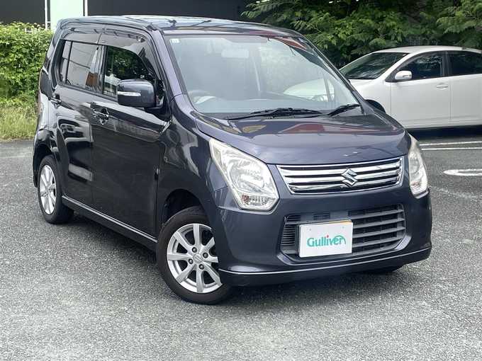 新着情報“ワゴンＲFXリミテッド（レーダーブレーキサポート装着車）”2013年式ルナグレーパールメタリック入荷しました！