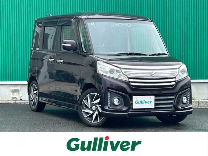 新着情報“スペーシアカスタムXS デュアルカメラブレーキサポート装着車”2016年式ムーンライトバイオレットPM入荷しました！