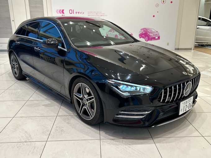 新着情報“ＣＬＡクラス シューティングブレークCLA200d シューティングブレーク AMGライン”2020年式黒入荷しました！