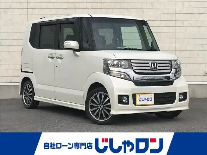 新着情報“Ｎ－ＢＯＸカスタムG・ターボパッケージ”2012年式プレミアムホワイトパール入荷しました！