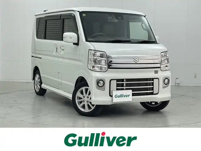 新着情報“エブリイワゴンPZターボスペシャル ハイルーフ”2018年式パールホワイト入荷しました！